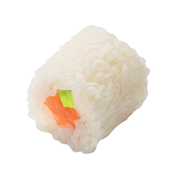 White Saumon Avocat - 4 pièces
